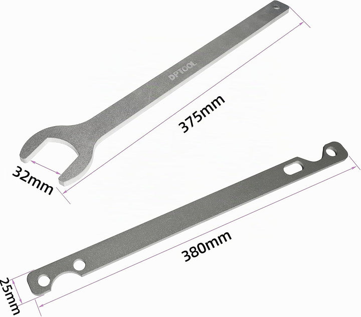 DPTOOL 32mm-Kfz-Lüfterkupplungsmutternschlüssel und Wasserpumpenhalter-Werkzeug für BMW