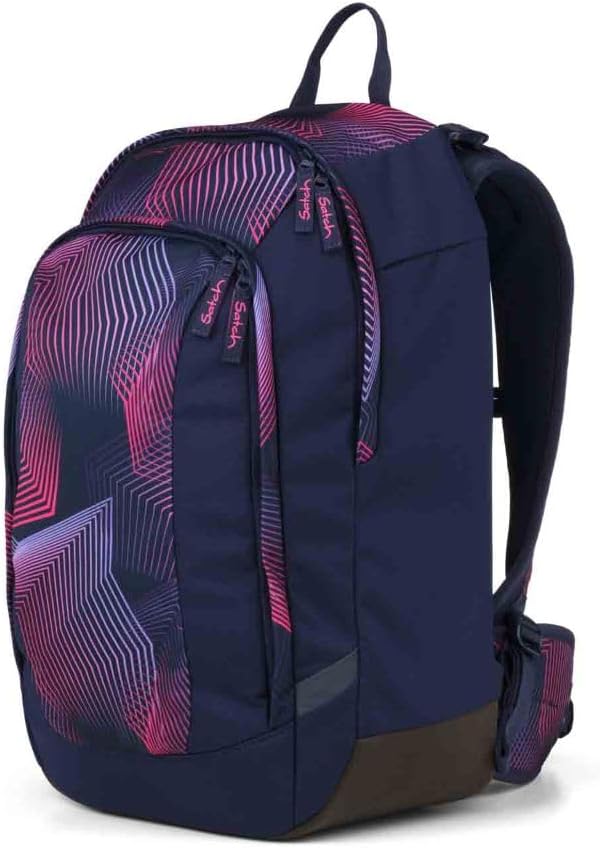 Satch Air Schulrucksack Set 3tlg. inkl. Sportbeutel (Seismic Pink), Seismic Pink