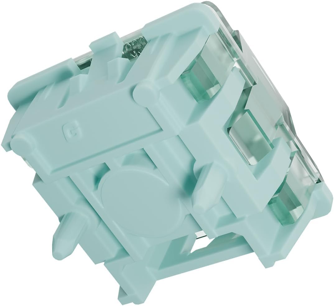 kutethy GATERON Magnetic Jade Pro Keyboard Switches, Linear Factory Pre-lubed Freely Setting Pre-Tra