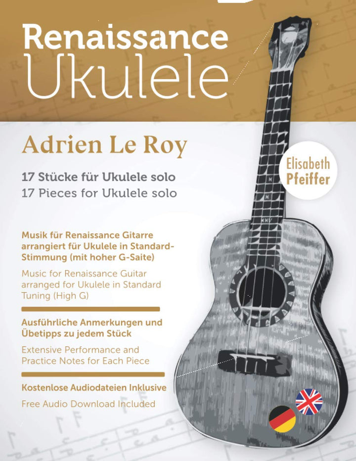 Adrien Le Roy (Renaissance Ukulele), Taschenbuch