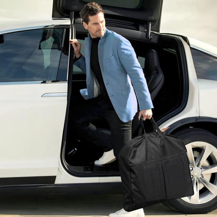 MISSLO 109 cm Kleidersack für Reisen, Wasserdicht Kleidersack Anzug für Damen und Herren, Anzugtasch