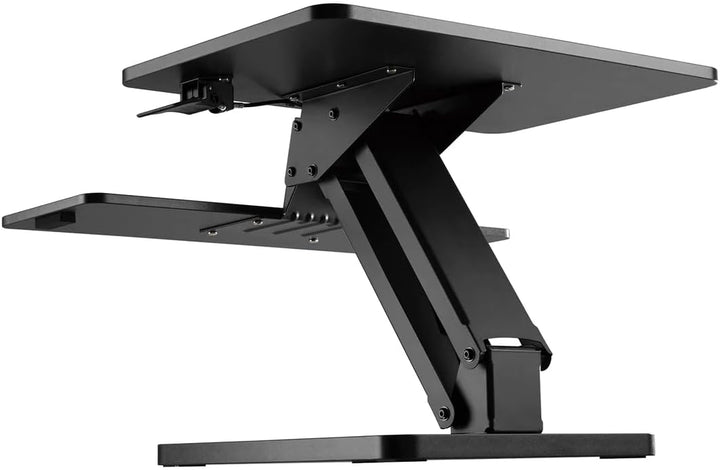 UPdesk One - Schreibtischaufsatz höhenverstellbar für Laptop & PC - Schreibtischerhöhung - Stehpulta