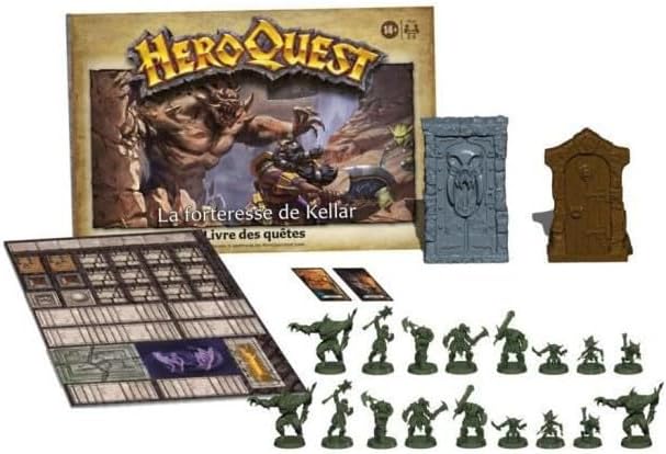 Heroquest, Erweiterung la Fortress de Kellar, 2 A 5 Spieler, 14 Jahre alt, Heroquest -Spielesystem e