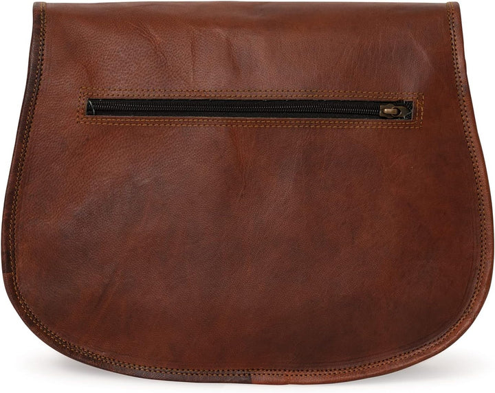 LEABAGS Leder Handtasche Damen I Premium Echtleder Umhängetasche I Damen Schultertasche I Damentasch
