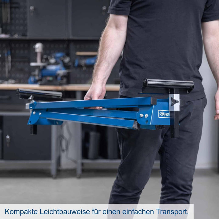 Scheppach Untergestell UMF1550 Maschinenuntergestell Arbeitstisch für Kappsägen Kappzugsägen Gehrung