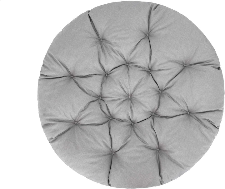 PillowPrim Polster für Papasansessel, Auflage, Ersatzpolster Papasan D 114 cm, Bodenkissen gepolster