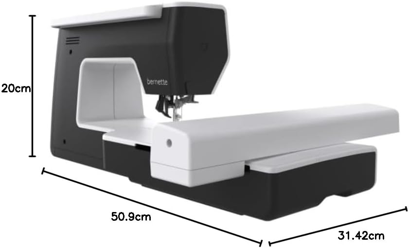 Bernette B79 Computer Näh- und Stickmaschine inkl. 2 Sticksoftware Modulen | für optimale Näh- und S