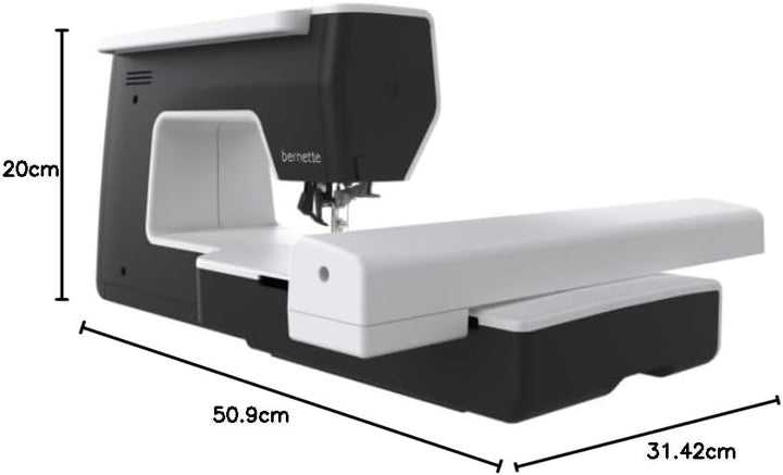 Bernette B79 Computer Näh- und Stickmaschine inkl. 2 Sticksoftware Modulen | für optimale Näh- und S