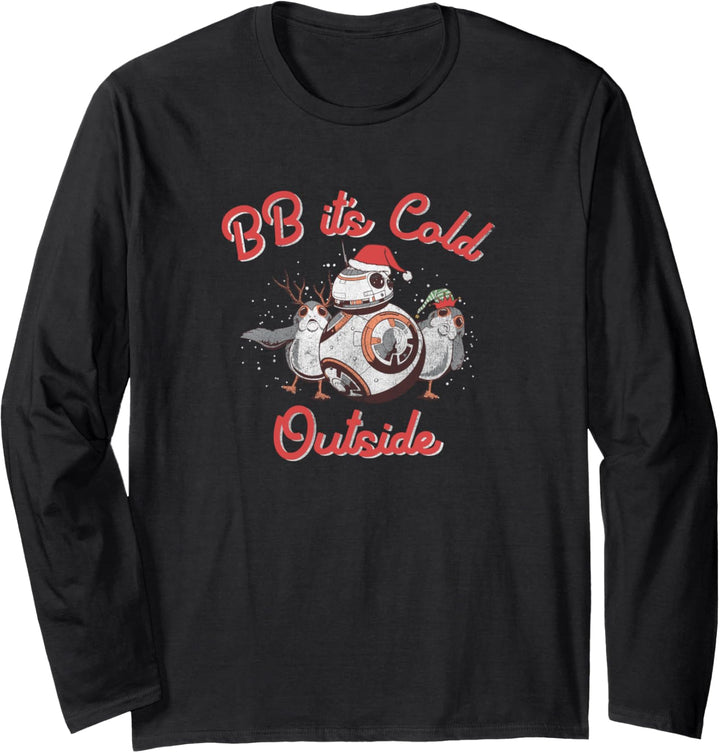 Star Wars Christmas BB It's Cold Outside Langarmshirt