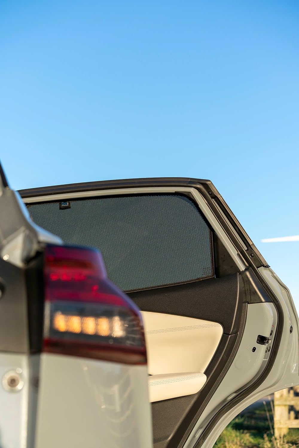 Carshades Car Shades kompatibel mit Nissan Qashqai III (J12) 2021- (6-teilig), NIS-QASH-5-C, Schwarz
