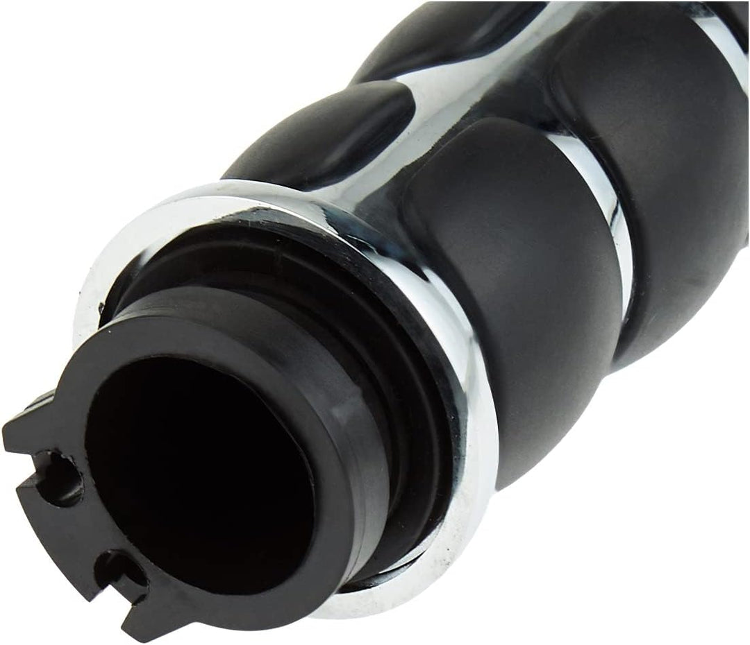Kuryakyn 1 Paar Premium ISO Lenkergriffe für Gashebel und Kupplung Honda & Triumph Motorrad Chrom 62
