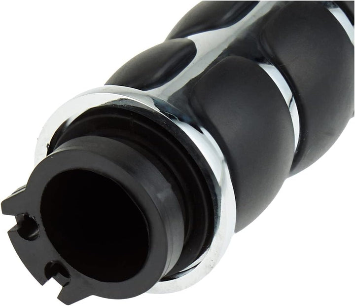 Kuryakyn 1 Paar Premium ISO Lenkergriffe für Gashebel und Kupplung Honda & Triumph Motorrad Chrom 62