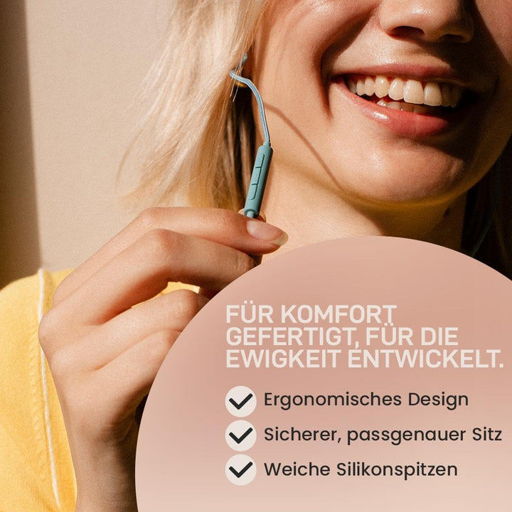 sudio V3 Essential Wired Kopfhörer mit Kabel | In Ear Kopfhörer mit USB-C Anschluss | Geflochtenes,