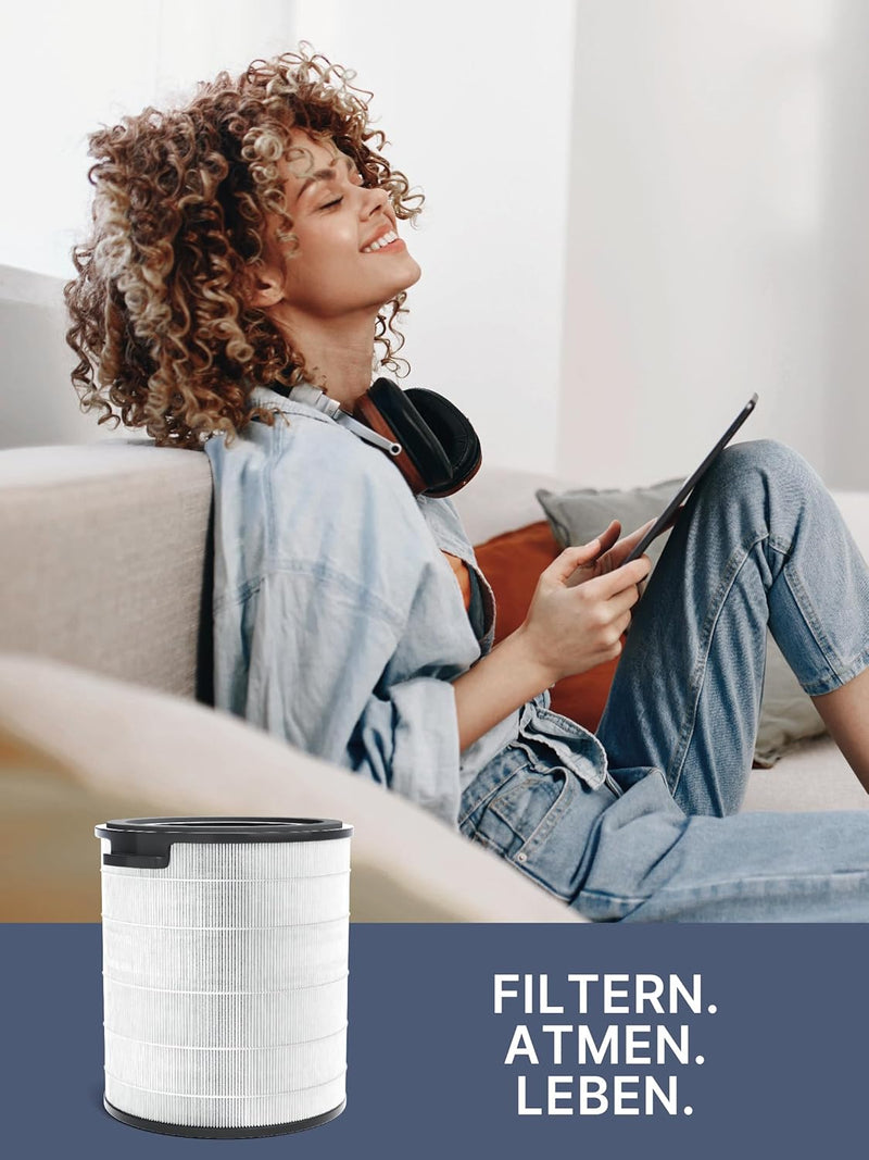 Comedes Filter für Philips AC2939/10 Luftreiniger (Serie 3, 2000i), einsetzbar statt Philips FY2180/