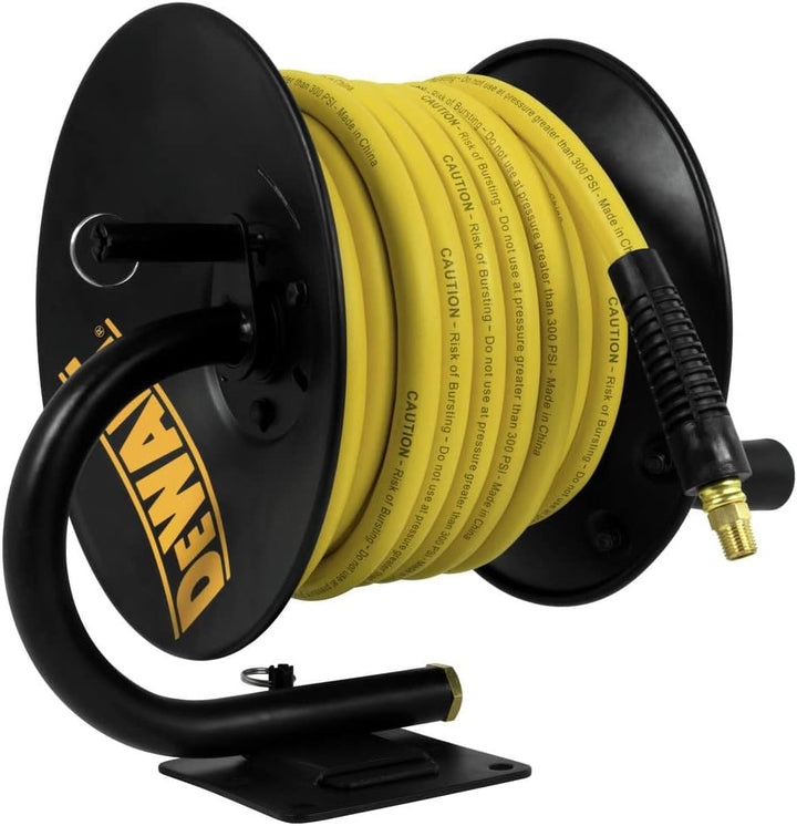 DeWalt DXCM024-0348 3/8” x 50’ Manual Hose Reel with Rubber Hose