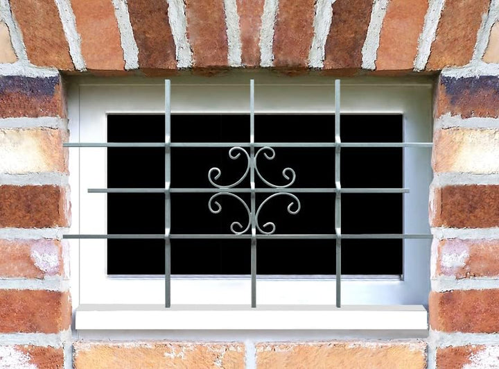 Sixone Fenstergitter Luna 1140 x 690 mm Einbruchsschutz Sicherheitsgitter Feuerverzinkt