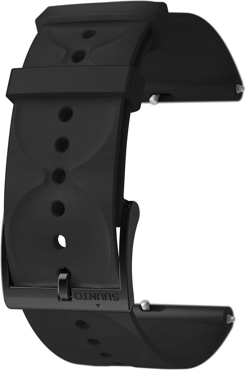 Suunto 3 Fitness Wrist HR Ersatzarmband Schwarz/Silber, Schwarz/Silber