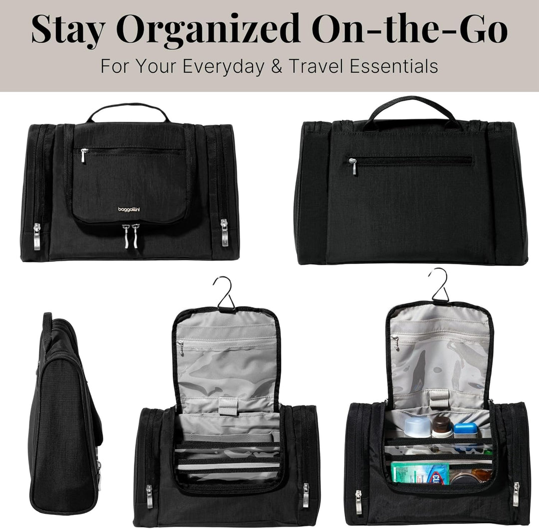 baggallini Reise-Set, schwarz, Einheitsgrösse, Schwarz