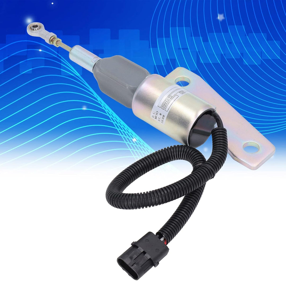 Abstellmagnet für Dieselmotoren, hochpräzises Kraftstoffabsperrventil, korrosionsbeständig, sicher,