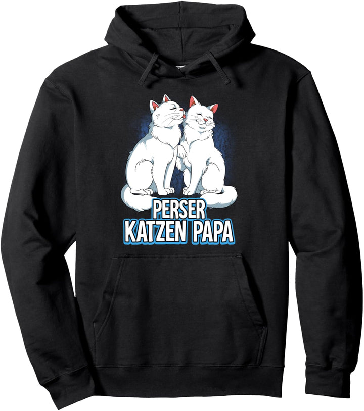 Perserkatzen Papa Pullover Hoodie