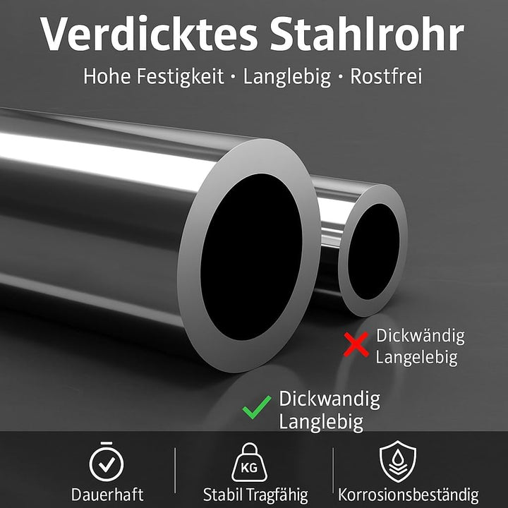 Einkaufswagen mit 35L Aufbewahrungsbox, Klappbarer Transportwagen mit Treppensteiger-Rädern, Einkauf