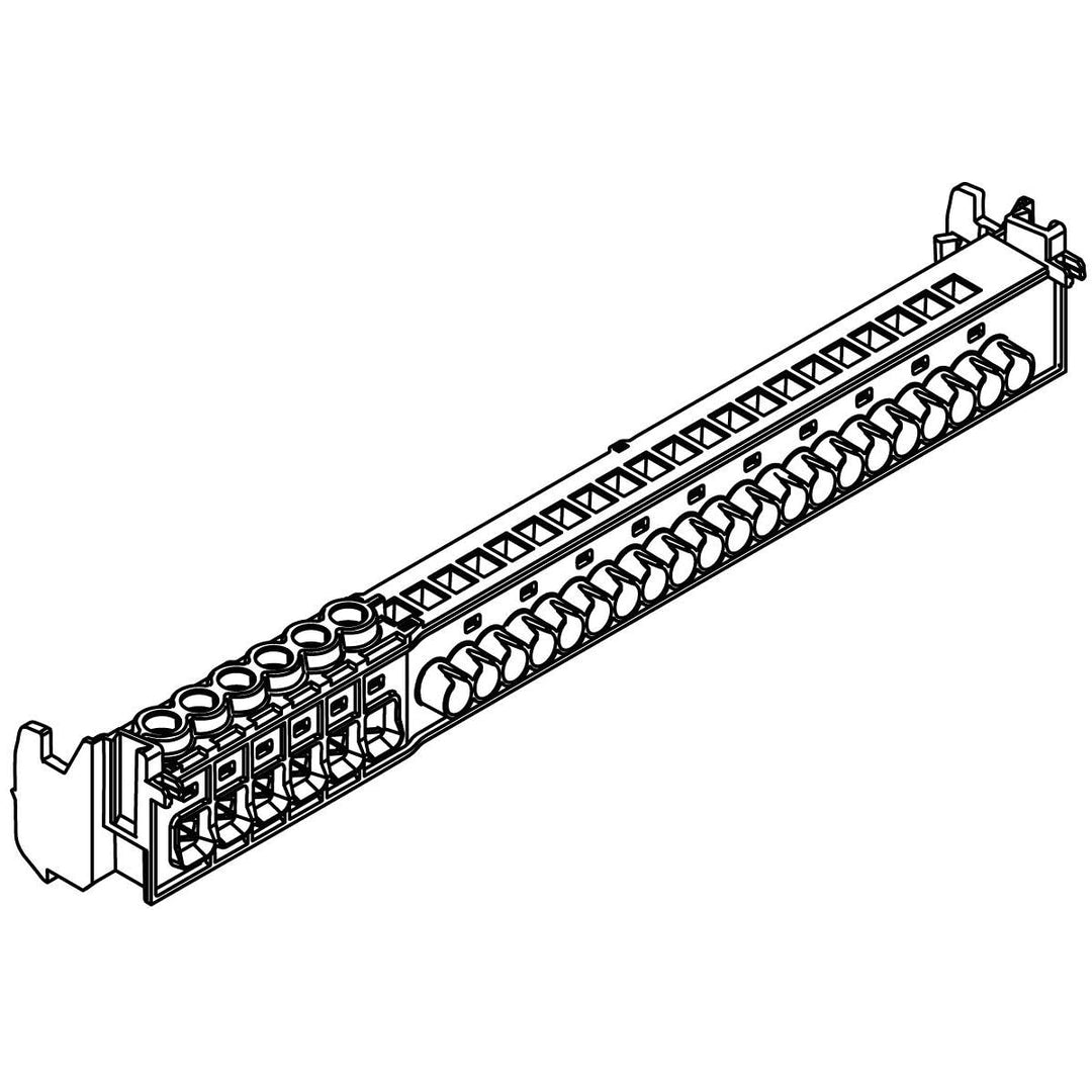 Klemmstellen 6x2,5-16+21x1,5-4 ABN XPE27N