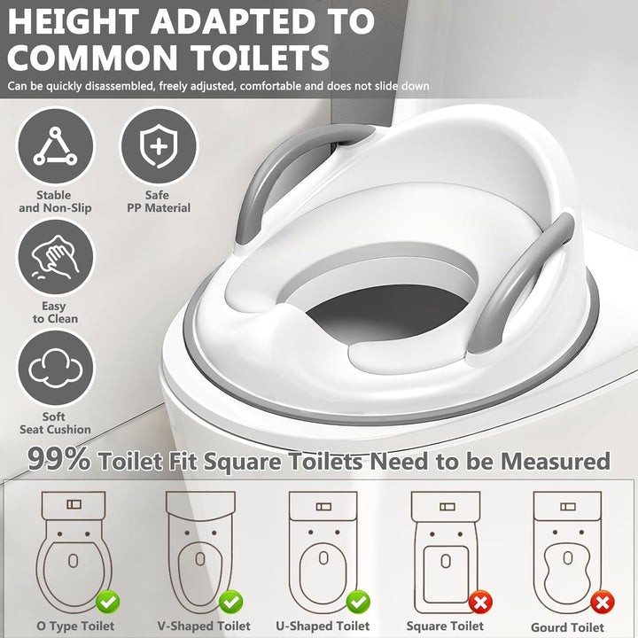 WC Sitz Kinder Toilettensitz Kinder,Kinder Toilettensitz,Toilettentrainer für Jungen und Mädchen,Klo