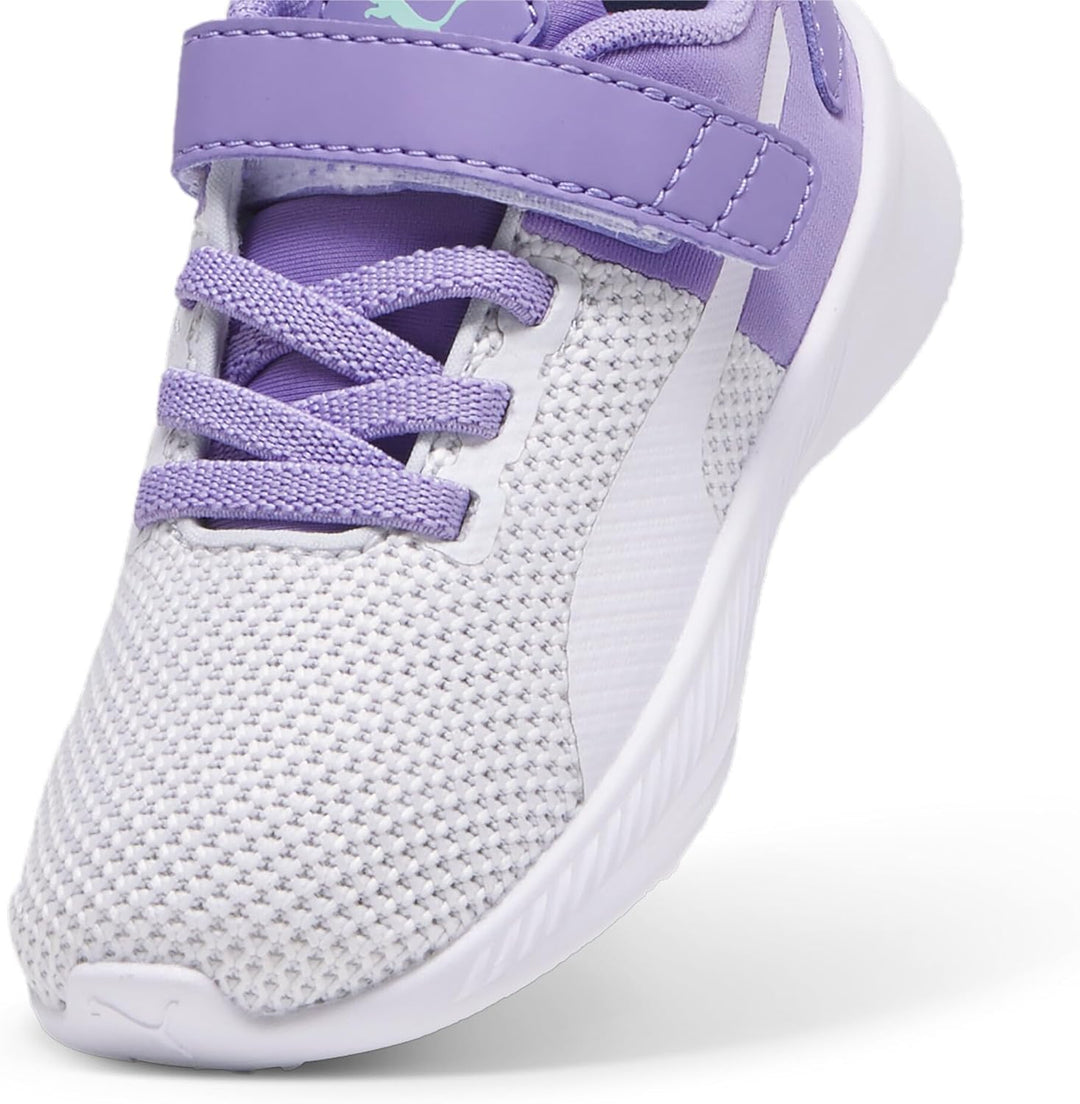 PUMA Unisex Kinder Flyer Runner V Inf Sneaker 21 EU Lavender Alert Puma White Silver Mist, 21 EU Lav
