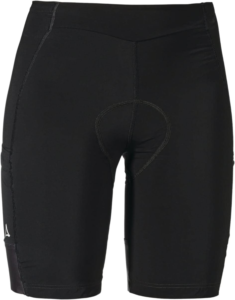 Schöffel Damen Fahrradhose Skin Pants Solo Short 4h 38 Schwarz, 38 Schwarz