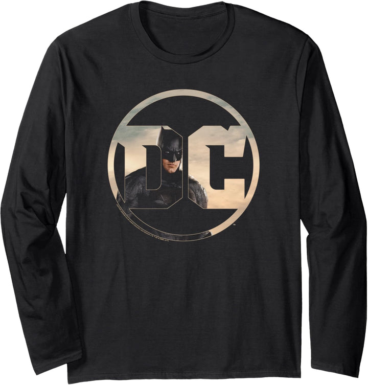 Justice League Movie DC Comics Batman Langarmshirt