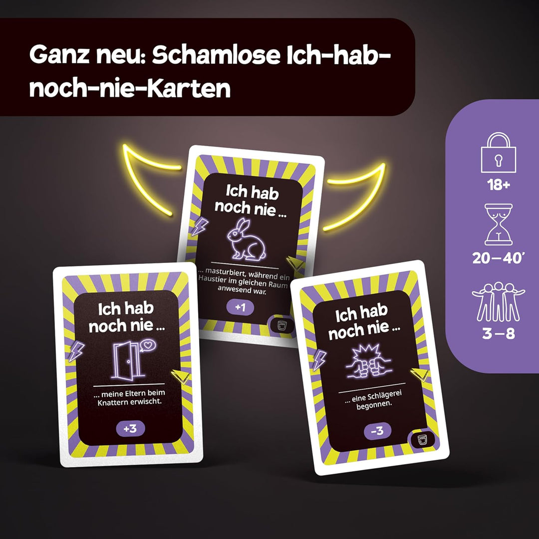 Klüngelbande Bohei - Bodenlos - Das Schlüpfrige Partyspiel Von Ana & Tim Johnson - Bodenlose Karten