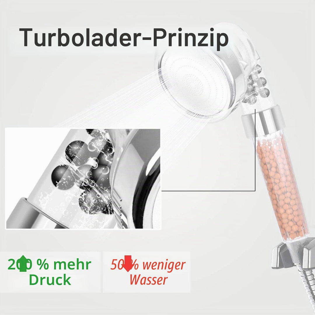 Duschkopf, Magichome Wassersparend Duschkopf Handbrause Ionen 3 Strahlarten mit Druckerhöhung für me