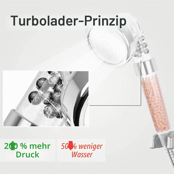 Duschkopf, Magichome Wassersparend Duschkopf Handbrause Ionen 3 Strahlarten mit Druckerhöhung für me