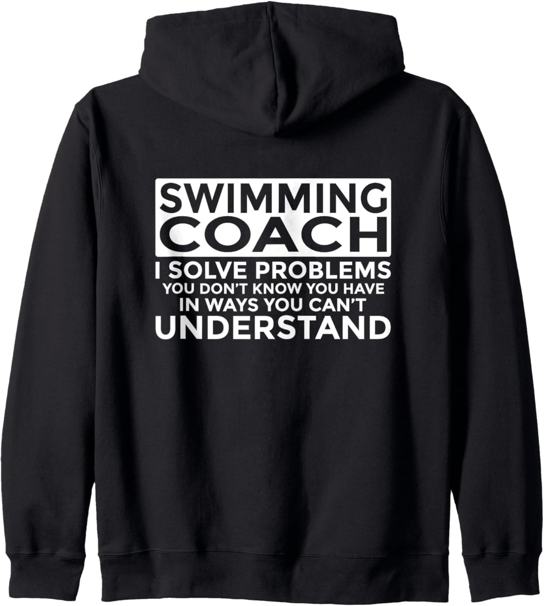 Schwimmtrainer Probleme lösen Kapuzenjacke