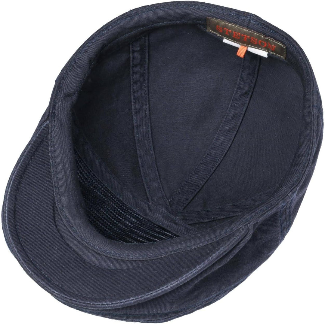 Stetson Paradise Cotton Schirmmütze Herren - Flatcap mit UV-Schutz 40 - Herrenmütze aus Baumwolle -