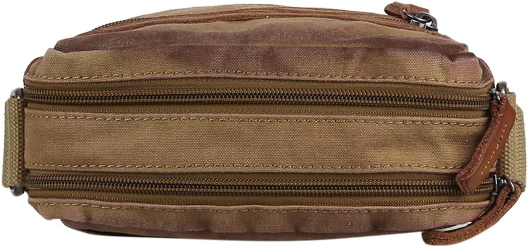 Greenburry Vintage Aviator Umhängetasche 20 cm Camel Einheitsgrösse