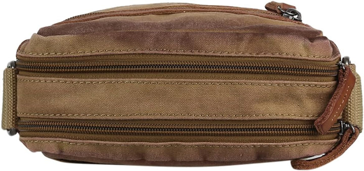 Greenburry Vintage Aviator Umhängetasche 20 cm Camel Einheitsgrösse