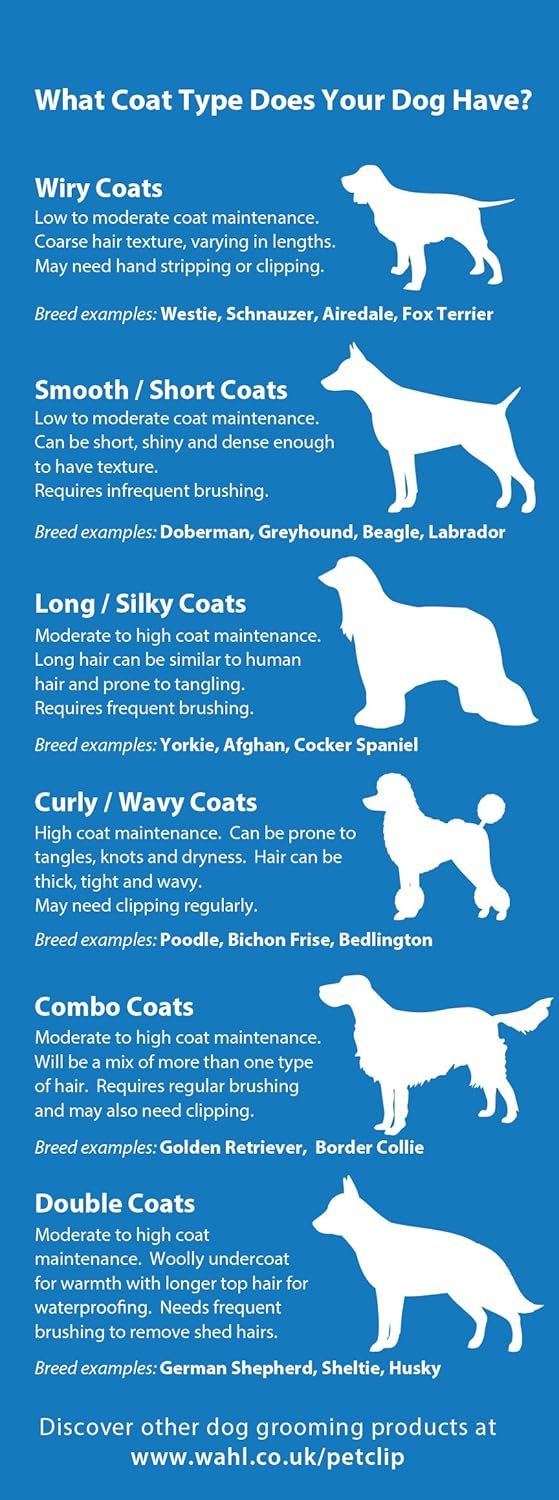 Wahl Hundeschermaschine, Multi-Cut-Fellpflegeset für Hunde und Katzen, kompletter Haustiermantel, ge