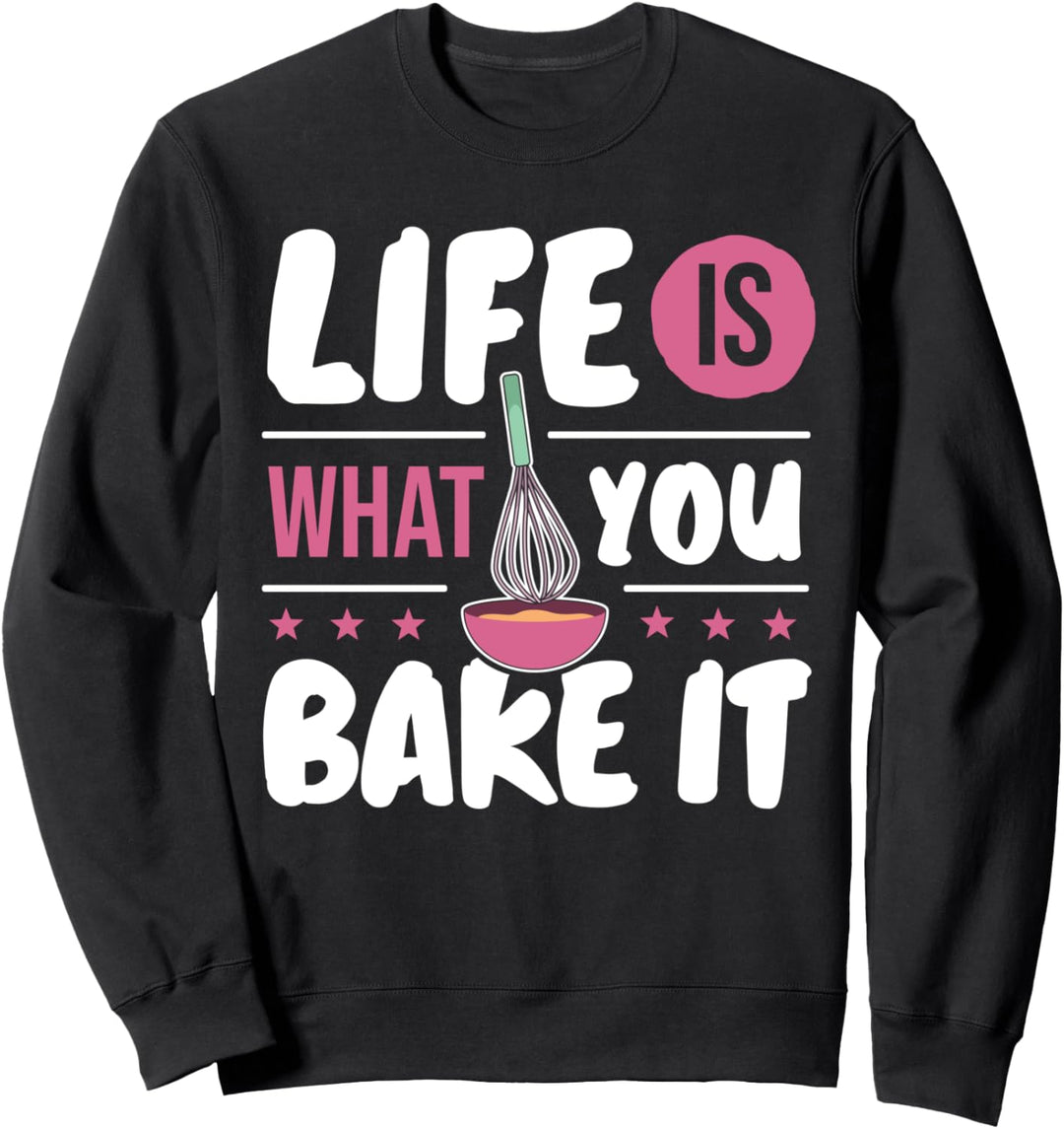 Lustiger Konditor Bäcker Pâtissier Backen Spruch Sweatshirt
