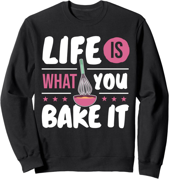 Lustiger Konditor Bäcker Pâtissier Backen Spruch Sweatshirt