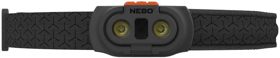 NEBO Einstein 1000 Flex Scheinwerfer | Schwarz, wiederaufladbare Stirnlampe mit Flex Power | 5 Leuch