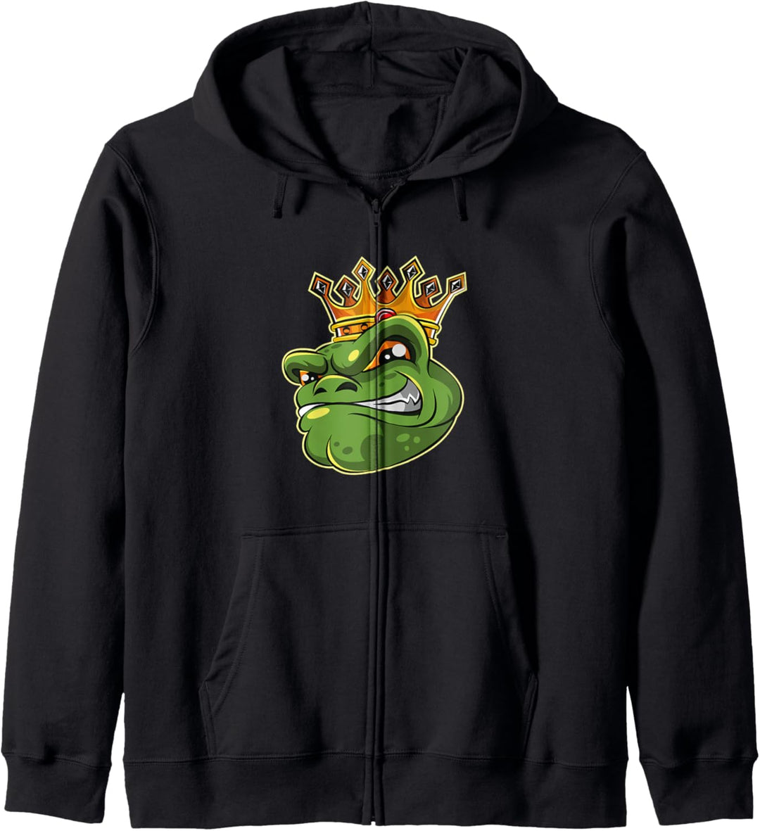 Froschkönig Frosch König Märchen Krone Kapuzenjacke