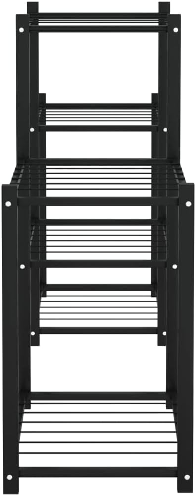 puraday 83x25x60 cm Pflanzenständer Balkon Blumenregal Outdoor Blumenständer Modern Blumenständer Me