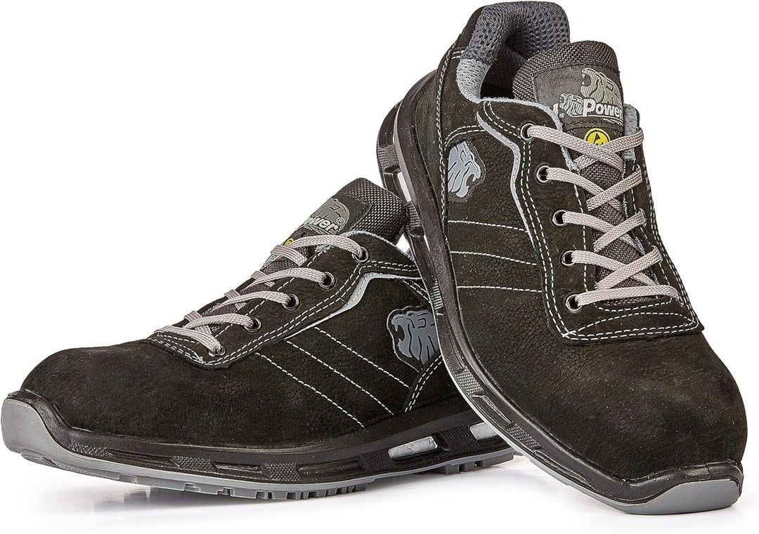 U-Power Red Lion Club, Unisex-Sicherheitsschuhe, leichte, flexible, pannensichere Lederturnschuhe, m