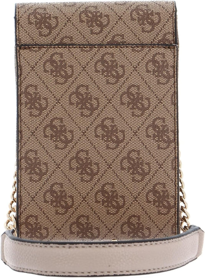 GUESS Damen Noelle Flap Chit Chat Bag, Ltl