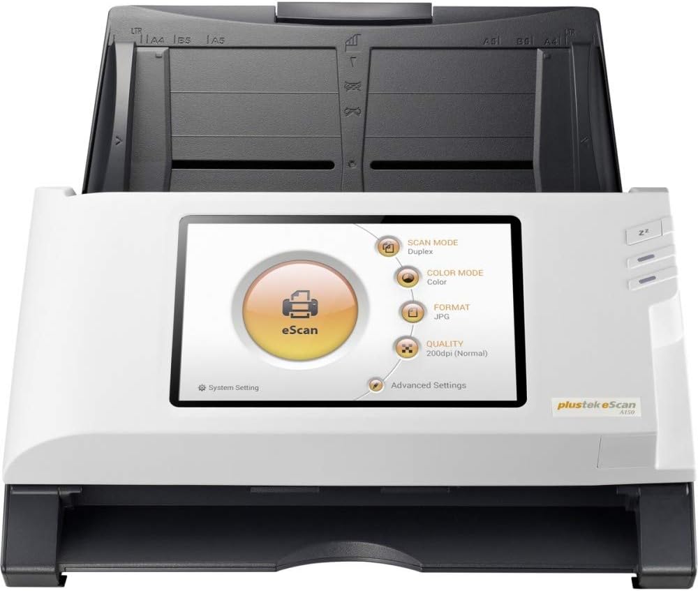 Plustek eScan SharePoint Dokumentenscanner 216 x 5080mm 600 x 600 DPI 25 Seiten/min RJ45, USB 2 0302