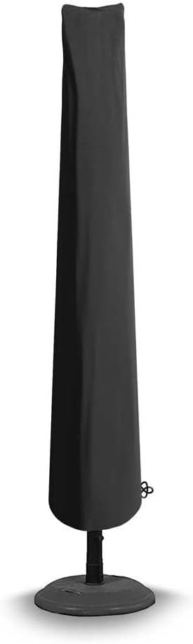 Bosmere Storm Black Schutzhülle für XXL-Sonnenschirm Schwarz, Schwarz