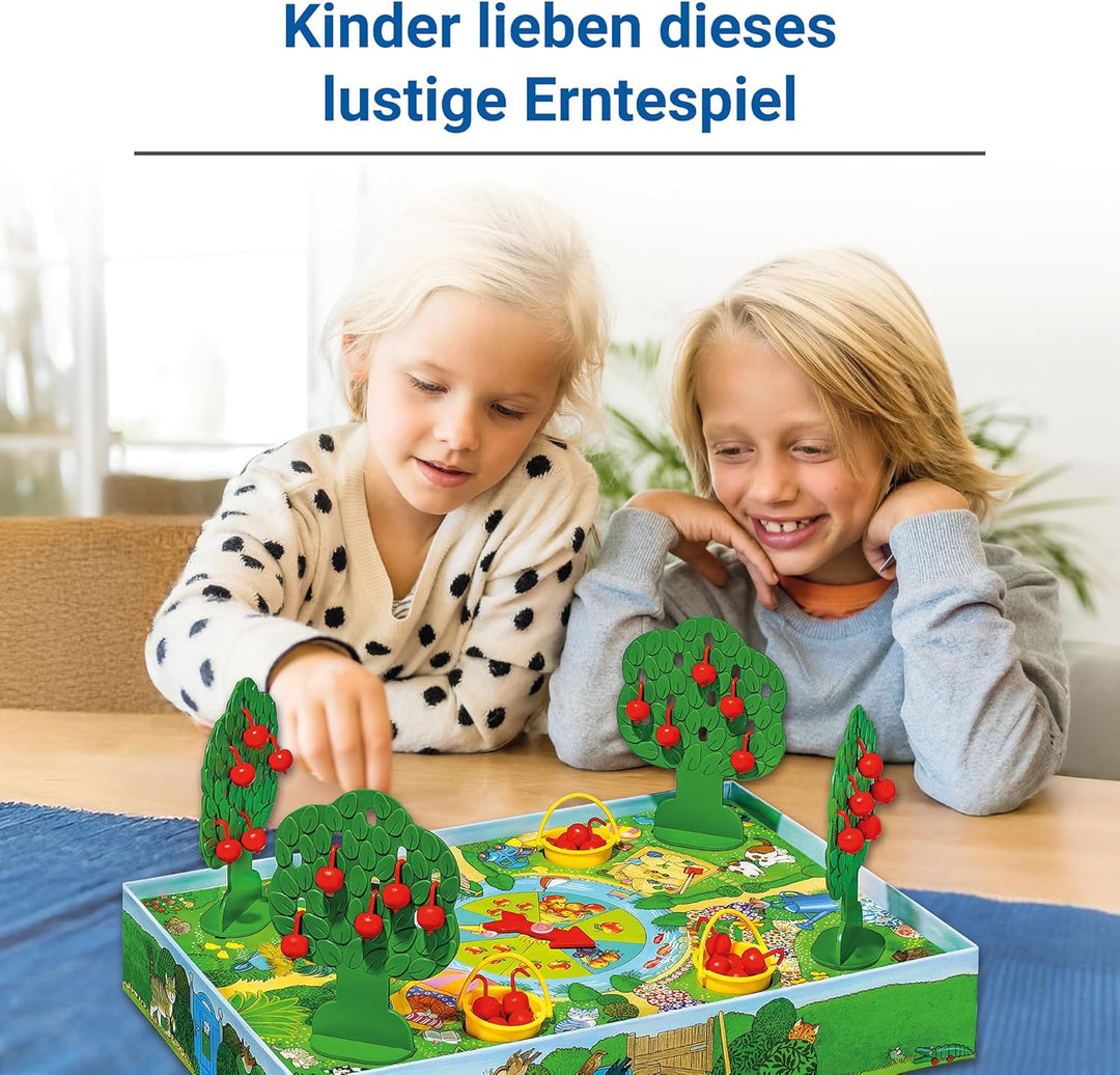 Ravensburger 22236 - Äpfelchen - Sammelspiel für Kinder, Äpfel pflücken für 2-4 Spieler ab 4-7 Jahre