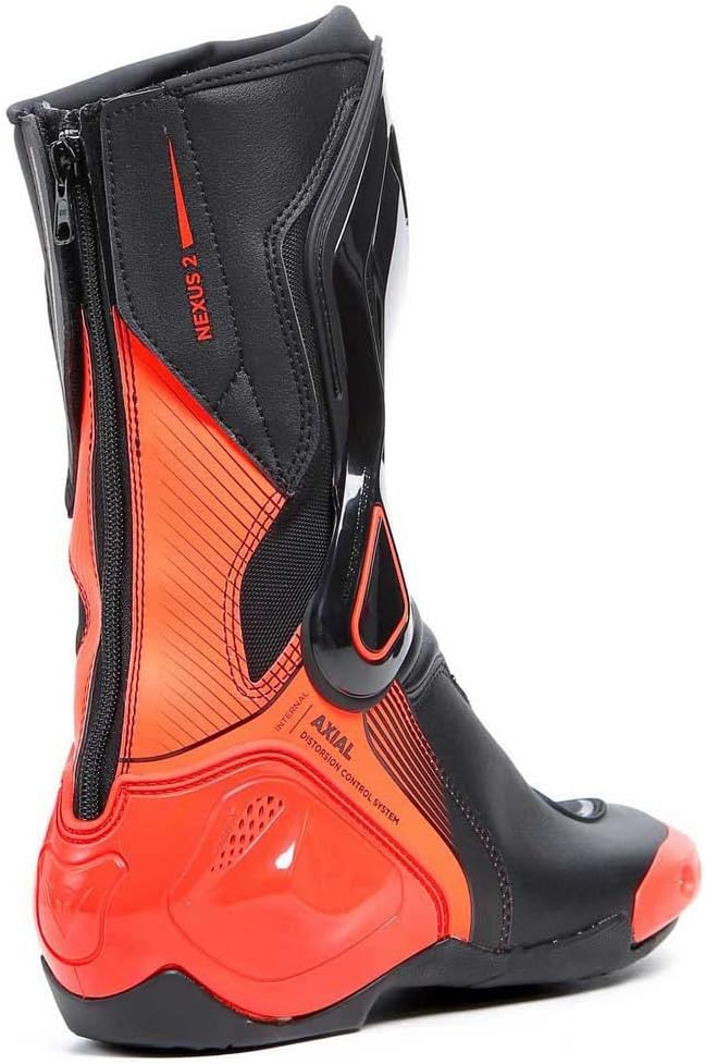 DAINESE Nexus 2 Motorradstiefel 40 EU Black Fluo Red, 40 EU Black Fluo Red