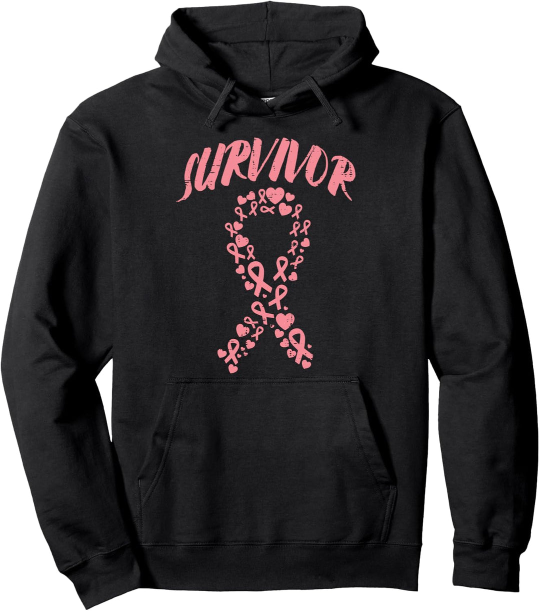 Survivor Pink Ribbon gewann Brustkrebsbewusstsein Frauen Pullover Hoodie